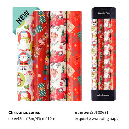Christmas Wrapping Paper – Festive Gift Wrap for Holiday Presents