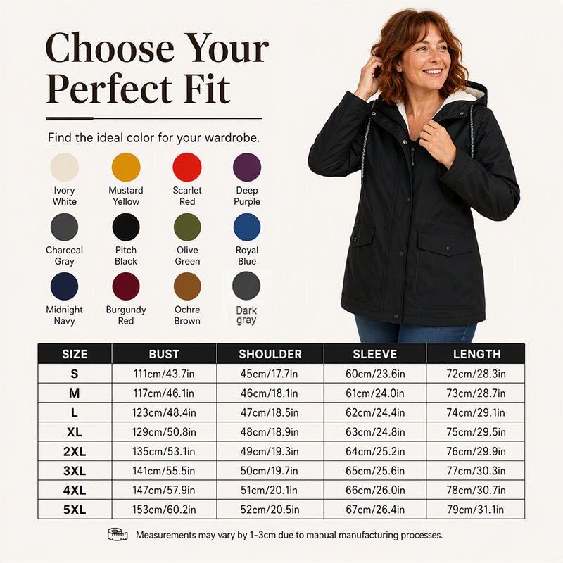 Women's Windproof Hooded Jacket | Lightweight Outdoor Casual Coat