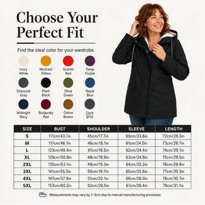 Women's Windproof Hooded Jacket | Lightweight Outdoor Casual Coat