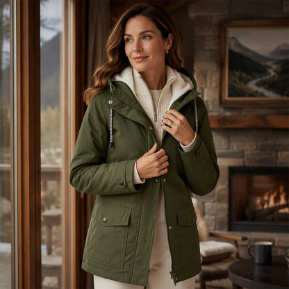 Women's Windproof Hooded Jacket | Lightweight Outdoor Casual Coat