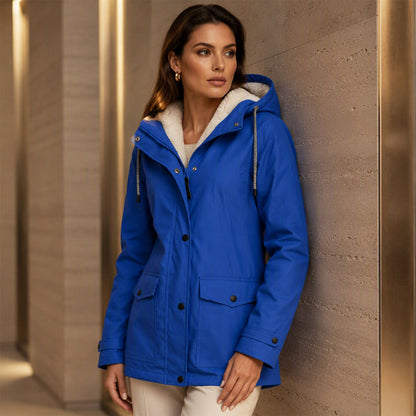 Women's Windproof Hooded Jacket | Lightweight Outdoor Casual Coat