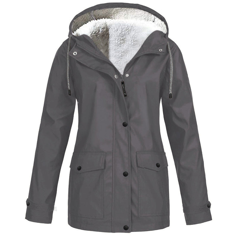 Women's Windproof Hooded Jacket | Lightweight Outdoor Casual Coat