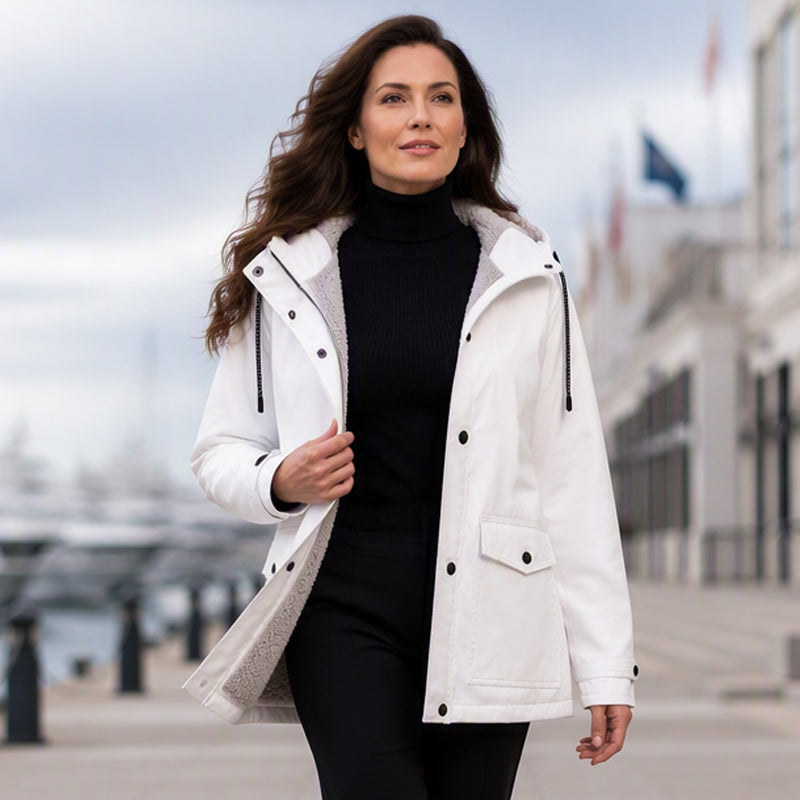 Women's Windproof Hooded Jacket | Lightweight Outdoor Casual Coat