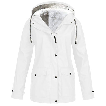 Women's Windproof Hooded Jacket | Lightweight Outdoor Casual Coat