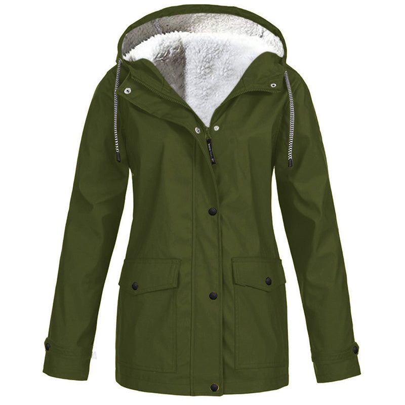 Women's Windproof Hooded Jacket | Lightweight Outdoor Casual Coat