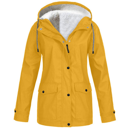 Women's Windproof Hooded Jacket | Lightweight Outdoor Casual Coat