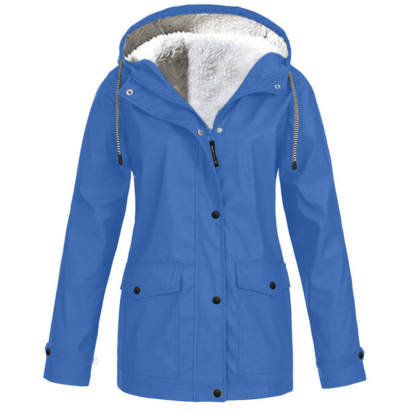 Women's Windproof Hooded Jacket | Lightweight Outdoor Casual Coat