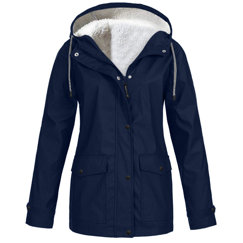 Women's Windproof Hooded Jacket | Lightweight Outdoor Casual Coat