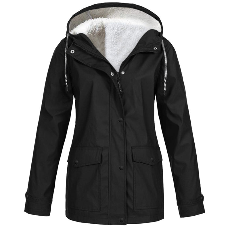 Women's Windproof Hooded Jacket | Lightweight Outdoor Casual Coat