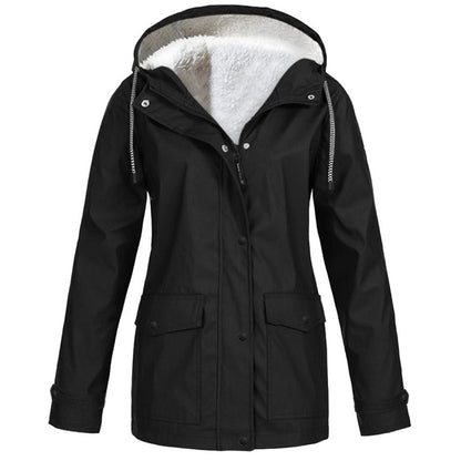 Women's Windproof Hooded Jacket | Lightweight Outdoor Casual Coat