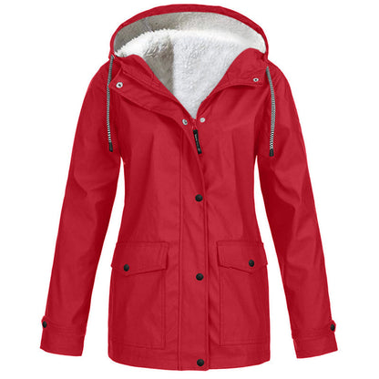 Women's Windproof Hooded Jacket | Lightweight Outdoor Casual Coat
