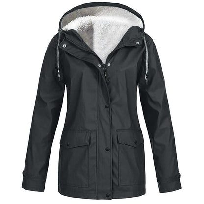 Women's Windproof Hooded Jacket | Lightweight Outdoor Casual Coat