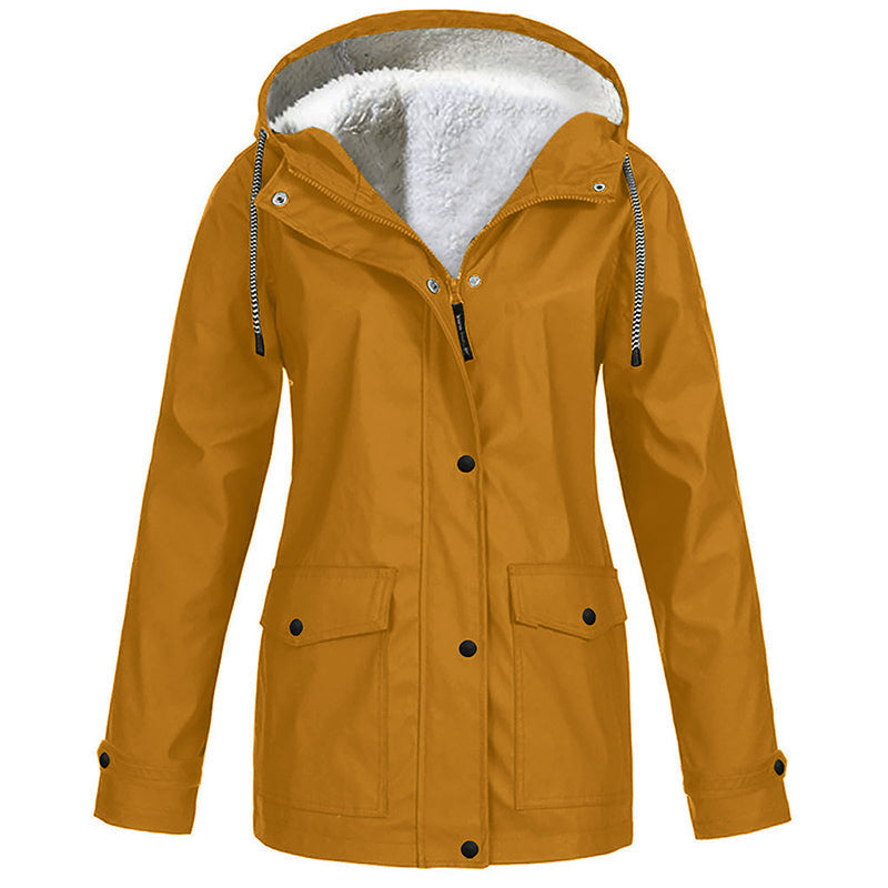 Women's Windproof Hooded Jacket | Lightweight Outdoor Casual Coat
