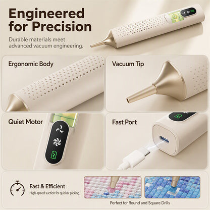 Rechargeable Electric Diamond Painting Pen | Smart Diamond Art Tool