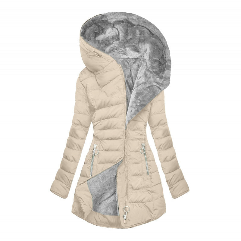 Over 80,000 buyers have already jumped in!Women's Fleece Lined Hooded Winter Coat