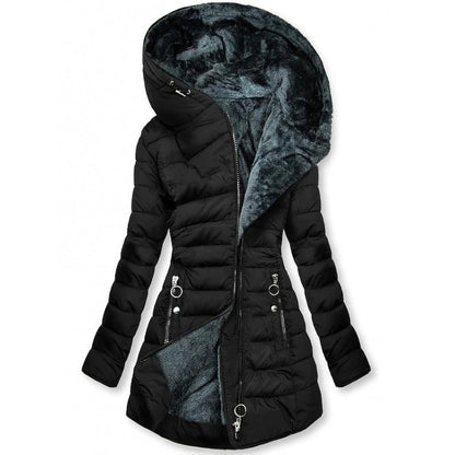 Over 80,000 buyers have already jumped in!Women's Fleece Lined Hooded Winter Coat