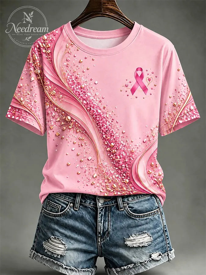 Women'S Gradient Ribbon T-Shirt