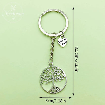 Pink Ribbon Breast Keychain
