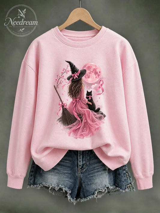 Women'S Breast Cancer Awareness Printed Round Neck Sports Shirt