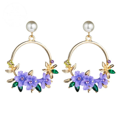 Sweet Soft Ceramic Pearl Earrings