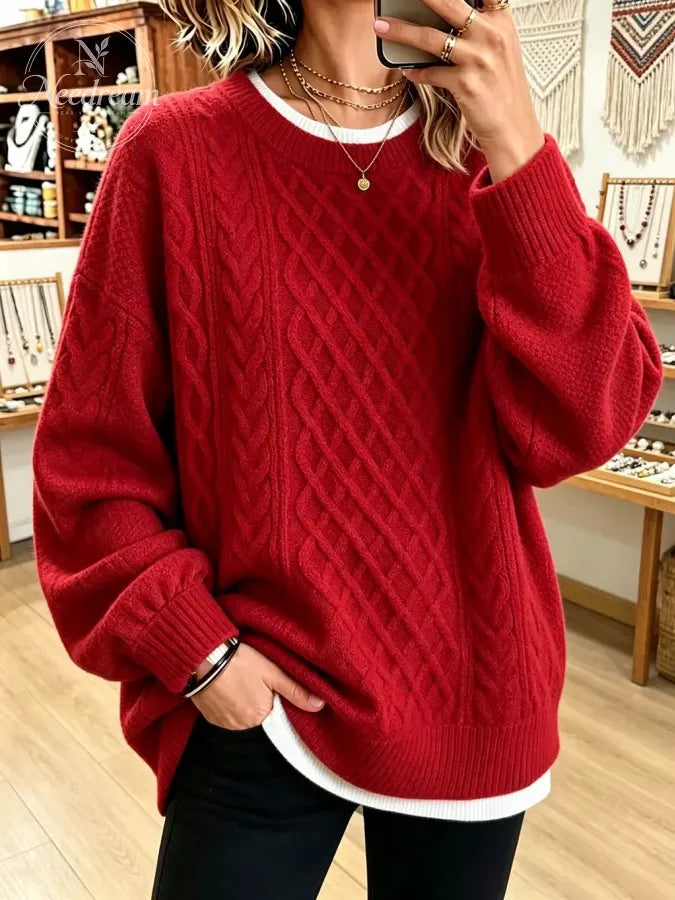 Women Abstract Crew Neck Printing Casual Spring/Fall Long Sleeve Sweatshirt