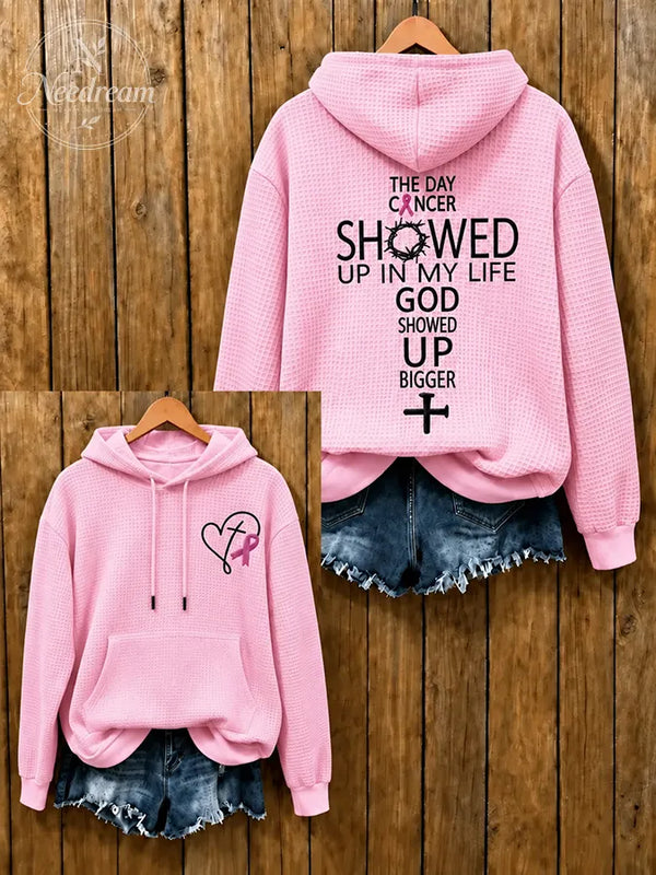Women'S Breast Cancer Printed Hoodie