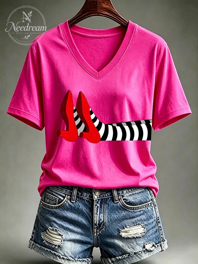 Women's Witch Print T-shirt