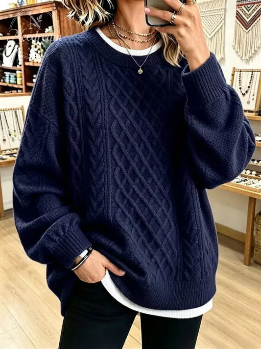 Women Abstract Crew Neck Printing Casual Spring/Fall Long Sleeve Sweatshirt