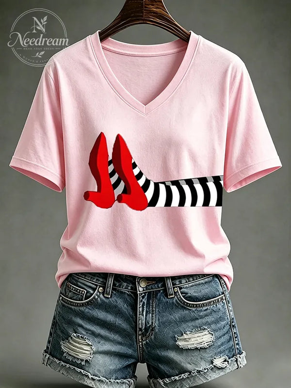 Women's Witch Print T-shirt