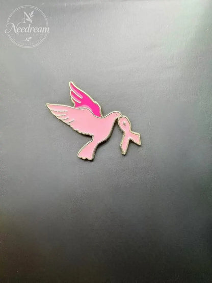Breast Prevention And Treatment Badge, Promotional Logo, Care Brooch