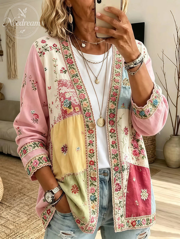 Women's Casual Long-Sleeve Button-Front Cardigan