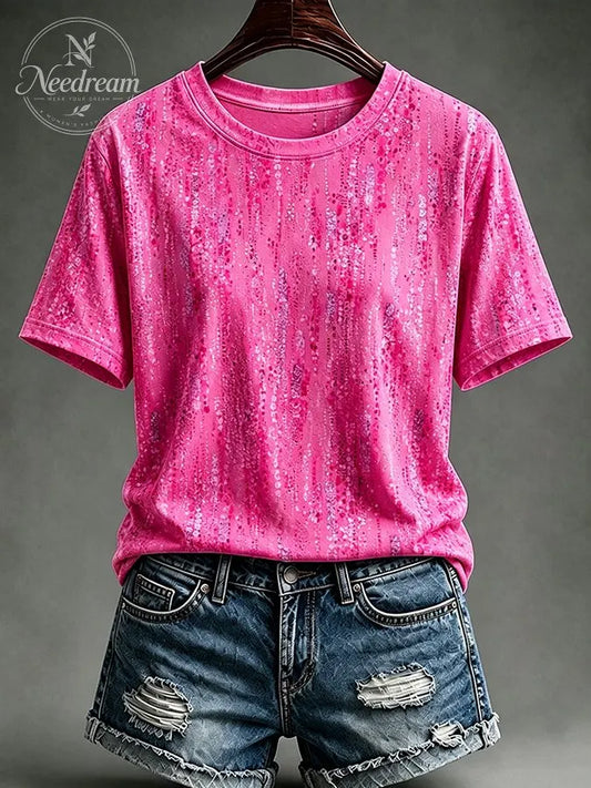 Women'S Casual Gradient T-Shirt