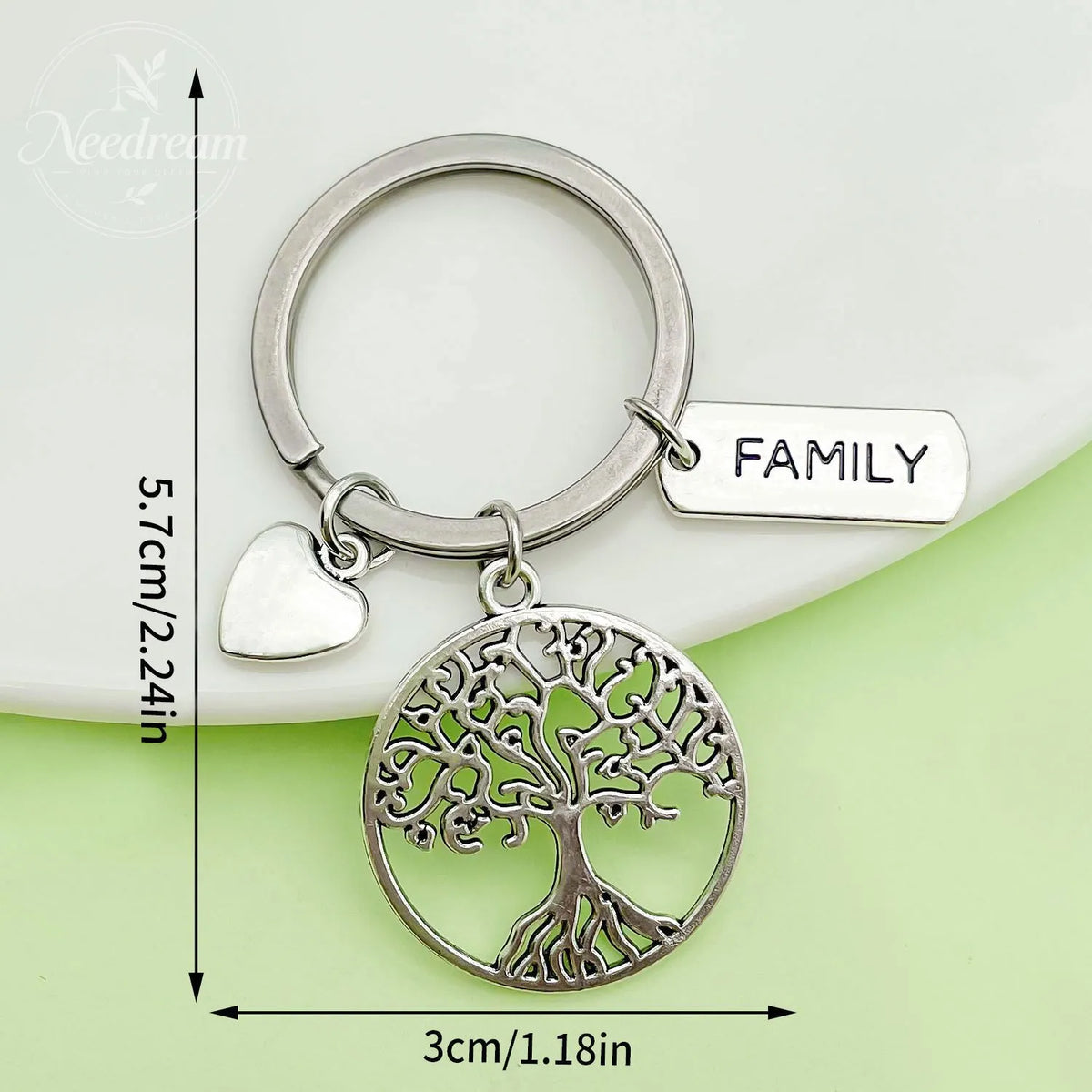 Pink Ribbon Breast Keychain