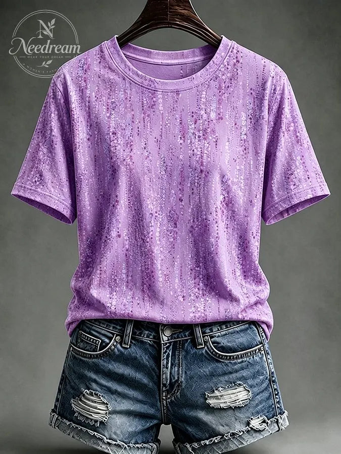 Women'S Casual Gradient T-Shirt